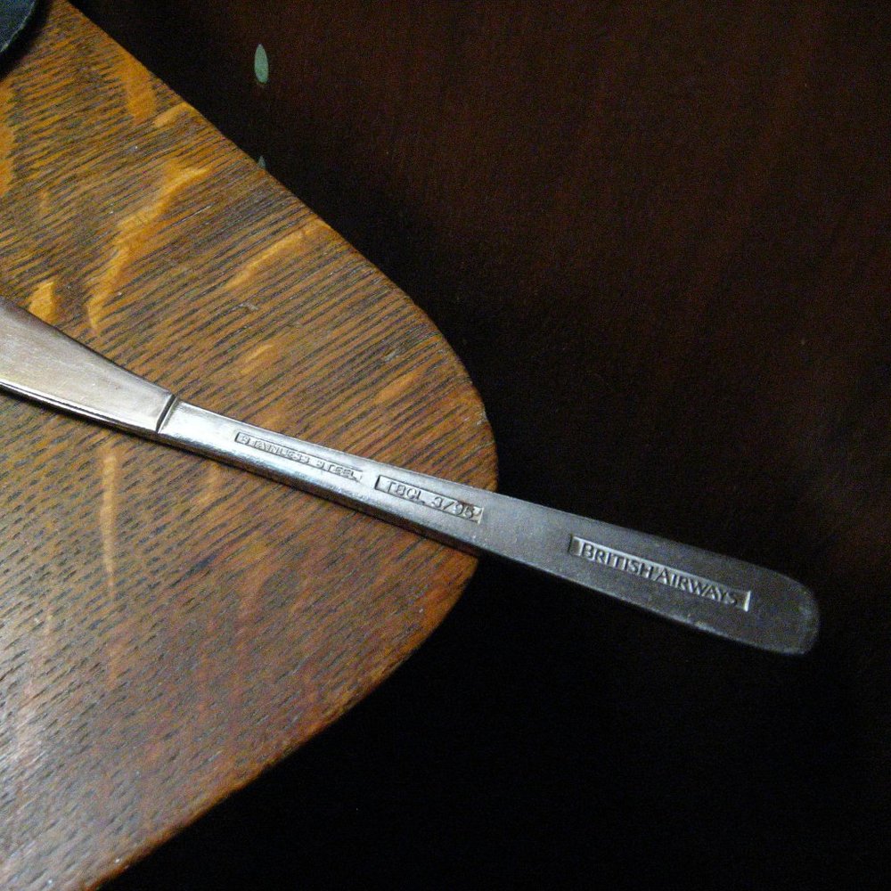 ✈️ British Airways Vintage Stainless Airplane Dinner Knife